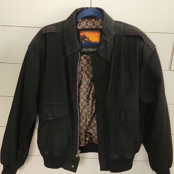 Vintage Leather Jacket - Picture 1 of 11